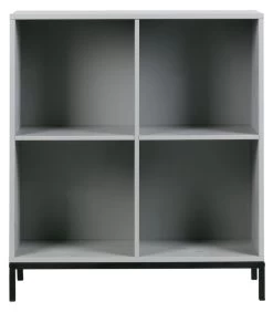 VTwonen Lower Case Four Open Incl Onderstel - Betongrijs - 93x81x35