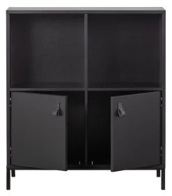 VTwonen Lower Case Incl. Onderstel - Grenen - Zwart - 93x81x35 -Woninginrichting d70ff79d422a4b5891b1c6d80aefa947