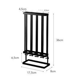 Yamazaki Coffee Capsule Holder Wide - Tower - Black -Woninginrichting d7aec9cf5e4e4710a43a1b223366cb29