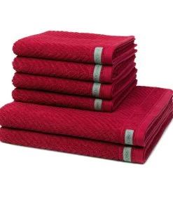 Ross Smart 6-delige Handdoekenset