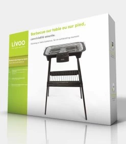 LIVOO Staande Elektrische Barbecue -Woninginrichting dae2fa841ce240ee8bd73252bfb1b89c