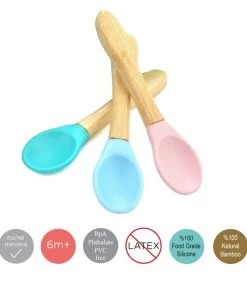 Babylepeltjes Van Bamboe En Silicon (set Van 2) -Woninginrichting de2bcbb321c14ae88b2a5b1183f8d08b