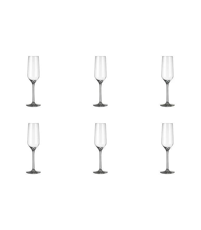 Champagneflûte 265712 Carre 22 Cl - Transparant 6 Stuk(s) 3 Champagneflûte 265712 Carre 22 Cl - Transparant 6 Stuk(s)