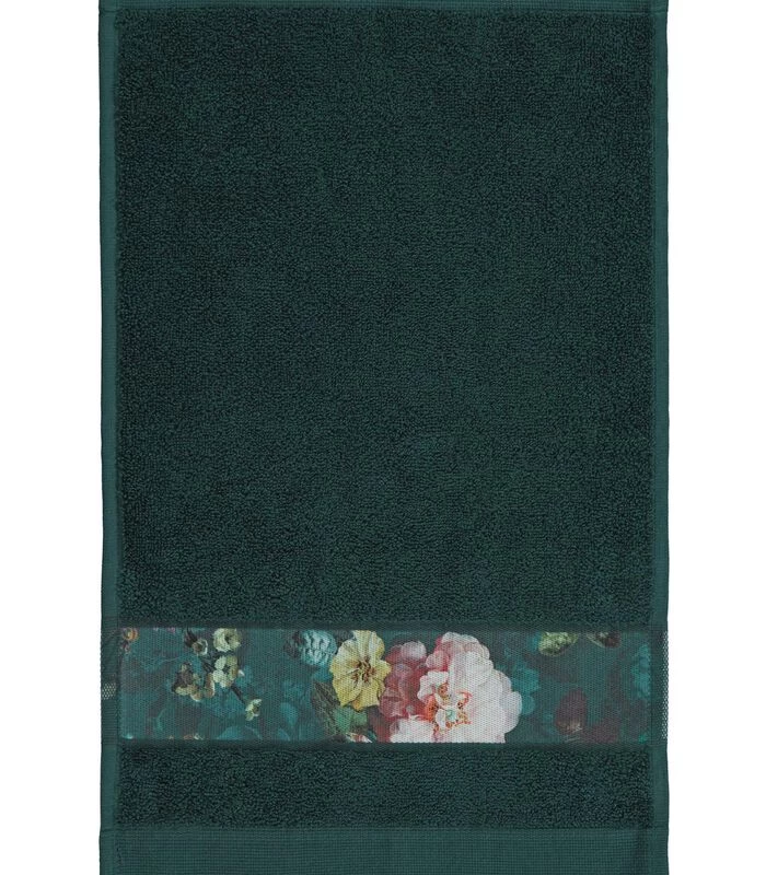 ESSENZA FLEUR - Gastendoek - Donkergroen 3 ESSENZA FLEUR - Gastendoek - Donkergroen