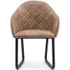 Eetkamerstoel Met Armleuning - Ritz Armchair - Bruin -Woninginrichting e26076876be44e80b439780405033749