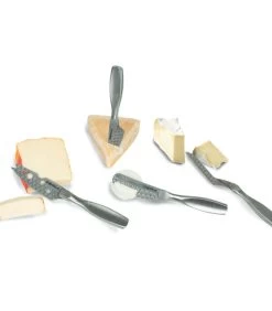 Kaasmessenset Mini Monaco+ - 4 Mesjes Voor Elke Kaas - Zilver -Woninginrichting e5508337846a4e4fb234e1f779ea9797