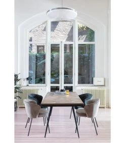 BePureHome Admit Eetkamerstoel - Fluweel - Khaki - Set Van 2 -Woninginrichting e6203f07bbbd4499a9675b699b34bf20