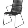 Tuinstoel Met Armleuning Slimm - Metaal - Zwart - 88x61x52 -Woninginrichting e739142d572a470093ee782f0d4be186