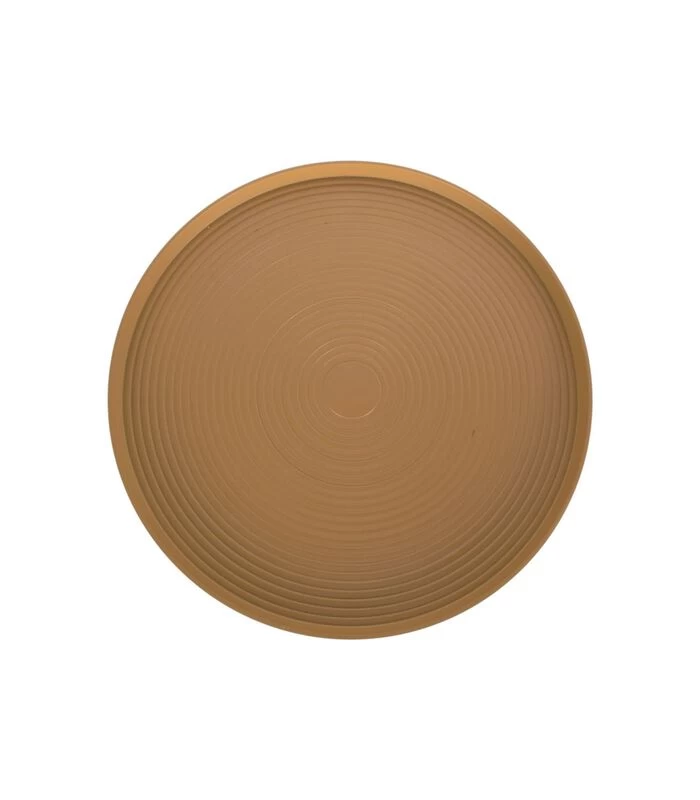 Leitmotiv Bijzettafel Force - Small - Aluminium Mosterdgeel - Ø40x37,5cm 4 Leitmotiv Bijzettafel Force - Small - Aluminium Mosterdgeel - Ø40x37,5cm - Afbeelding 2