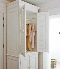 Kledingkast - New Orleans Wardrobe - Wit -Woninginrichting ea4801eb46314942815f761f70b94671