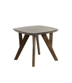 Bijzettafel Quenza - Bruin - 44x44x36cm