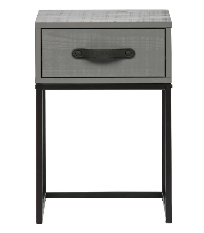 WOOOD Morris Nachtkast - Grenen - Leem - 52x35x35 3 WOOOD Morris Nachtkast - Grenen - Leem - 52x35x35