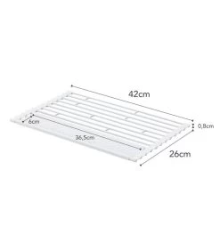 Yamazaki Foldable Drainer - Tower - White -Woninginrichting ee86ecbba9414622aa96c721830797c8