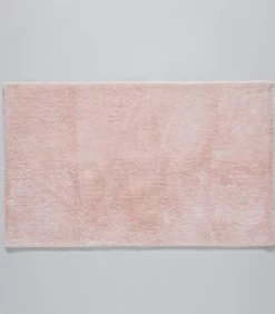 Badmat Bamboe Solid 40x60 Cm Lichtroze