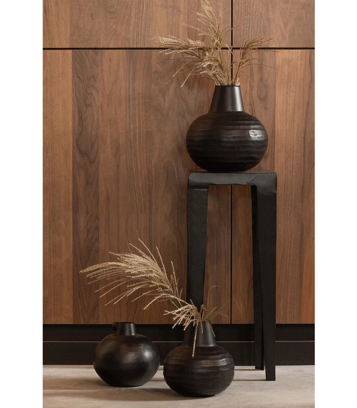 Exclusive Claire Hoge Bijzettafel - Aluminium - Zwart - 91x34x34 4 Exclusive Claire Hoge Bijzettafel - Aluminium - Zwart - 91x34x34 - Afbeelding 2