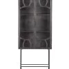 BePureHome Gracious Vitrinekast - Metaal - Zwart - 181x81x41 -Woninginrichting f0acd5ac848b4e6282fd37a412605efd