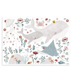 Muursticker Kinderkamer - Onder De Oceaan