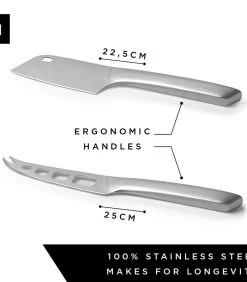 Kaasmessenset Roestvrij Staal 'Nedskæring' -Woninginrichting f2a41080d57e400a915680bb180a00ca