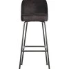 BePureHome Vogue Barstoel 80 Cm - Recycle Leer - Zwart - 103x50x55 -Woninginrichting f35e6ee58dd34f5b9edd280b41889e16