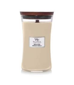 WoodWick Kaars Vanilla Bean Large