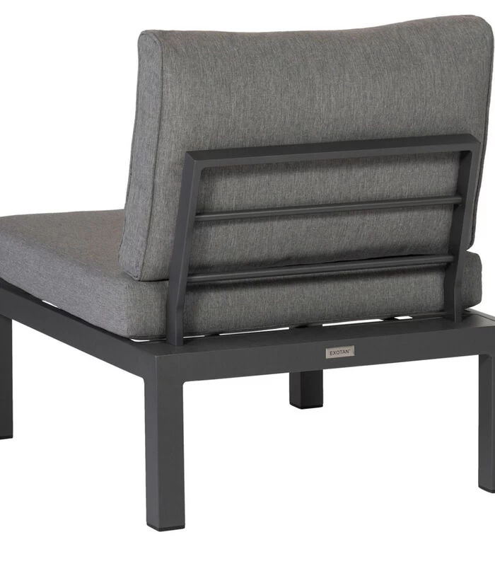 Tussenelement Loungeset - Aluminium - Antraciet - 63x80x70 4 Tussenelement Loungeset - Aluminium - Antraciet - 63x80x70 - Afbeelding 2
