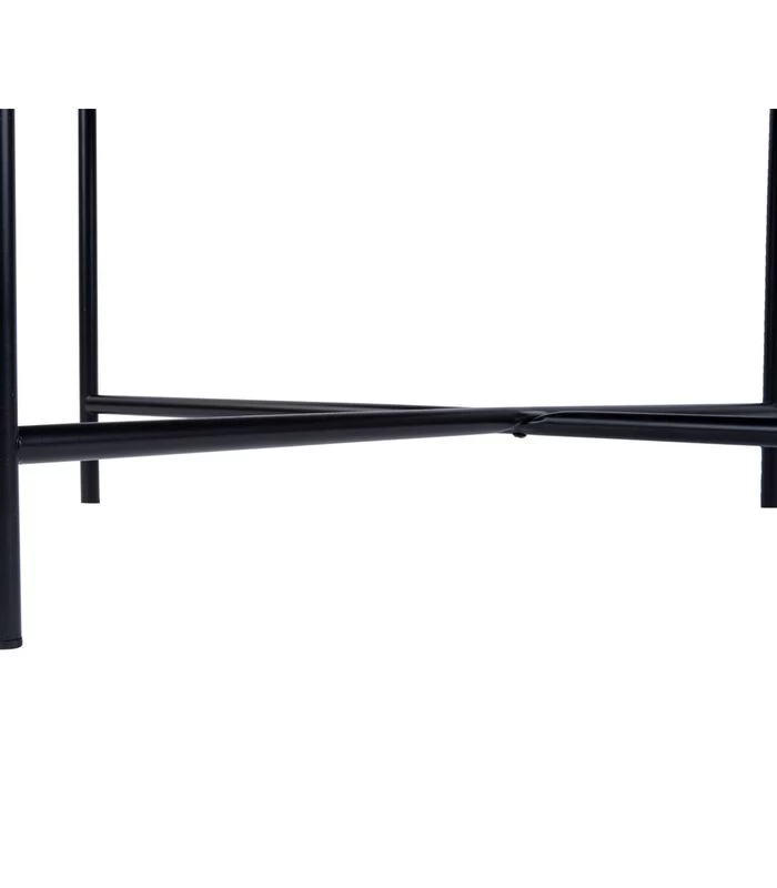 Leitmotiv Salontafel Smooth - Vierkant Mat Zwart - 60x60x40cm 5 Leitmotiv Salontafel Smooth - Vierkant Mat Zwart - 60x60x40cm - Afbeelding 3