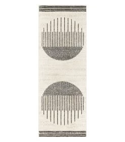 Gestreept Scandinavisch Vloerkleed