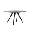 Eettafel Mimoso - Hout/Zwart - Ø140cm 1 Eettafel Mimoso - Hout/Zwart - Ø140cm -Woninginrichting f72b7cda008944e9a8c528895a8af57b