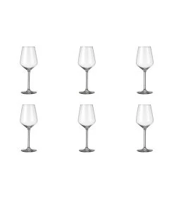 Wijnglas 265033 Carre 37 Cl - Transparant 6 Stuk(s)