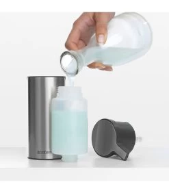 Brabantia Zeepdispenser, Profile - Matt Steel Fingerprint Proof -Woninginrichting f87a2b85fed24d65b7d133f3f27362ec