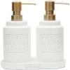 Zeeppomp, Handzeep & Dispenser Handlotion Set - Fresh - Wit - 380 ML -Woninginrichting f91e85d328144e038afc7b3157107ec6