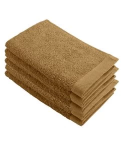 6x Remade Cotton Gastendoekjes Cognac