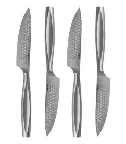 Steakmessenset Monaco+ - 4 Stuks - Multifunctioneel - Non-stick