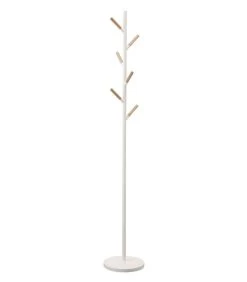 Yamazaki Plain Pole Hanger - White