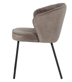 BePureHome Admit Eetkamerstoel - Fluweel - Khaki - Set Van 2 -Woninginrichting fcada07f67df432cbf202b0cf3c190ab