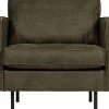 BePureHome Rodeo Classic Fauteuil - Recycle Leer - Army - 83x98x88 -Woninginrichting fd69f04ec722478393383365117bb69f