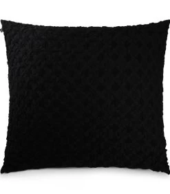 Kussen 65x65cm Zwart Boho