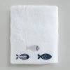 Geborduurde Gezichtshanddoek Delmy 50x90 Cm Wit -Woninginrichting fefaa27035ba4a5b9e5547dcb0baf2d1